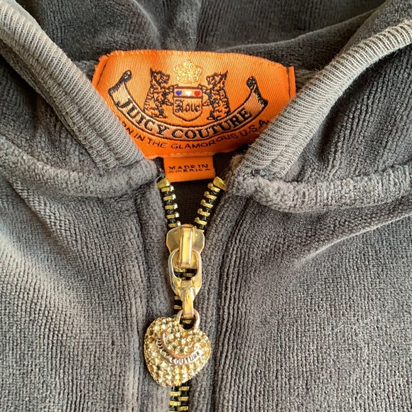 Juicy Couture retro hoodie size XS/S - Picture 2 of 8